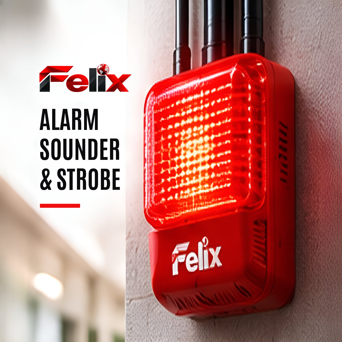 Alarm Sounder & Strobe