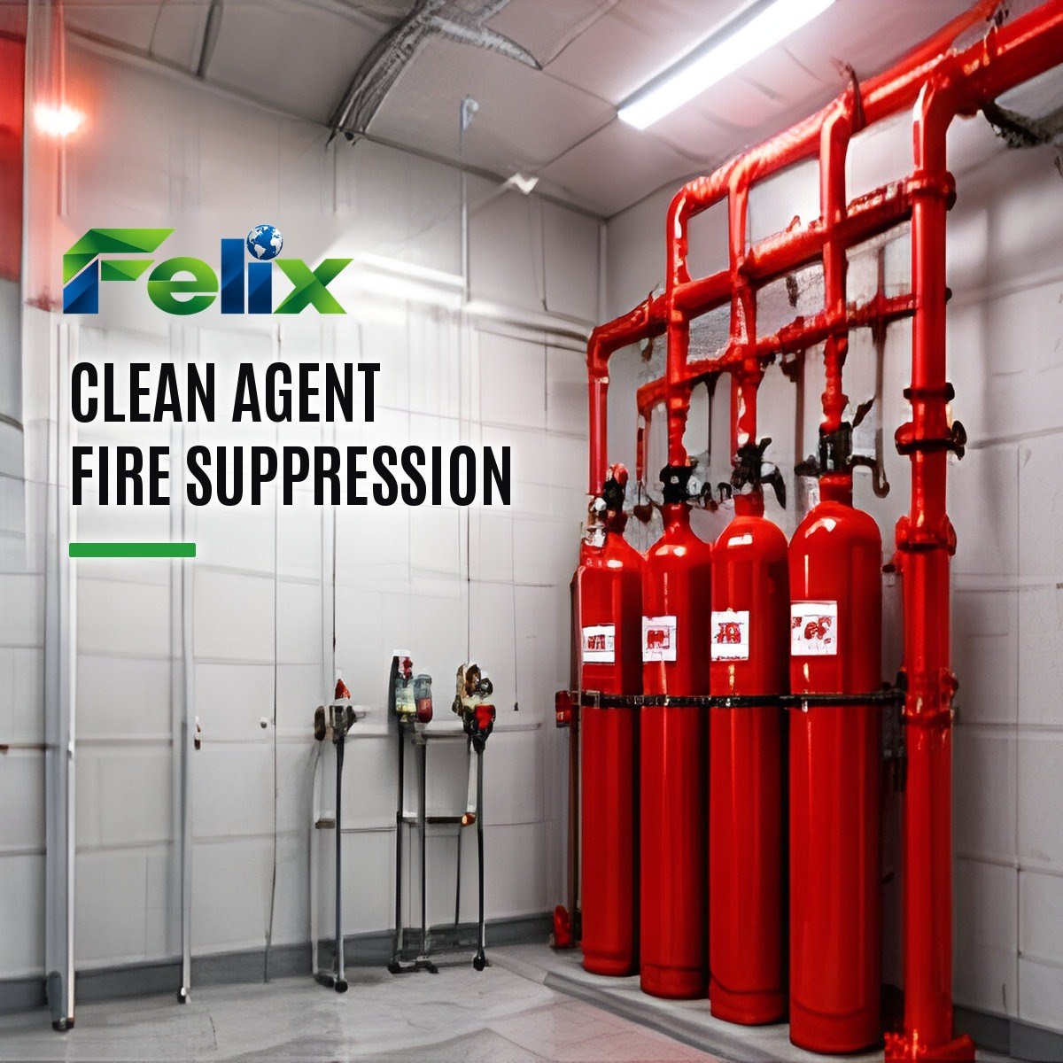 Clean Agent Suppression Cylinder