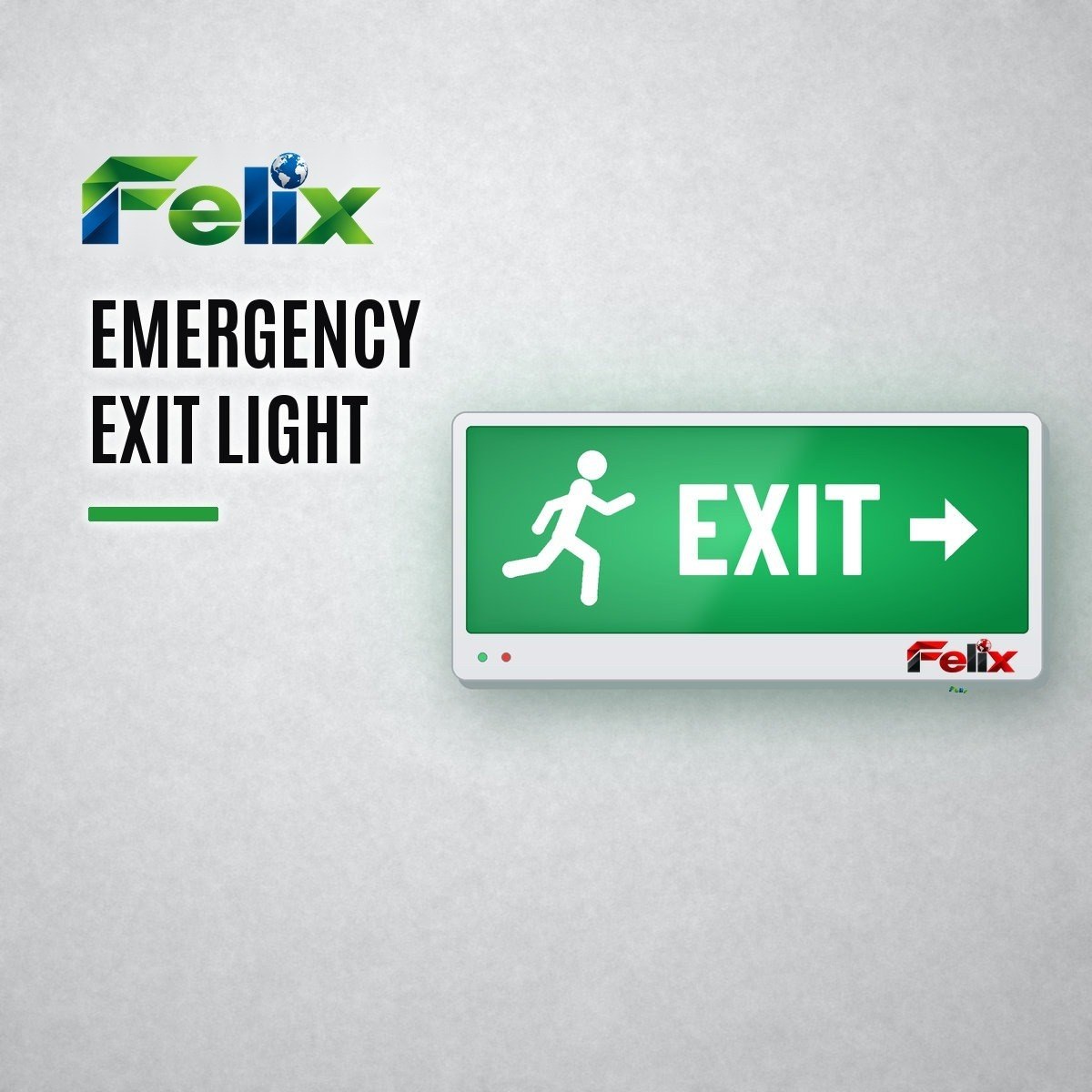 LED Emergency Exit Luminaire