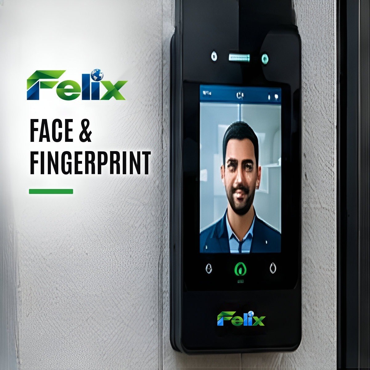 AI Face & Fingerprint Terminal